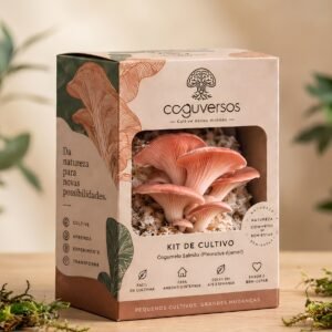 Kit de Cultivo — Cogumelo Salmão (Pleurotus djamor)